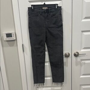 Madewell Black Ankle Jeans